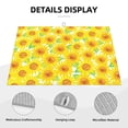 thumbnail image 3 of Sikiie Sunflowers2 Dish Drying Mat, Kitchen Counter Mat, Self Drying Mat for Kitchen Counter Dish Drying Pad ,for Dishes, Utensils, Pots and Pans（24" x 18"）, 3 of 7