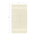 thumbnail image 2 of FBTS Prime Cotton Bath Sheets Towels 15x28 inch Extra Soft, Solid Beige, 2 per Pack, 2 of 6