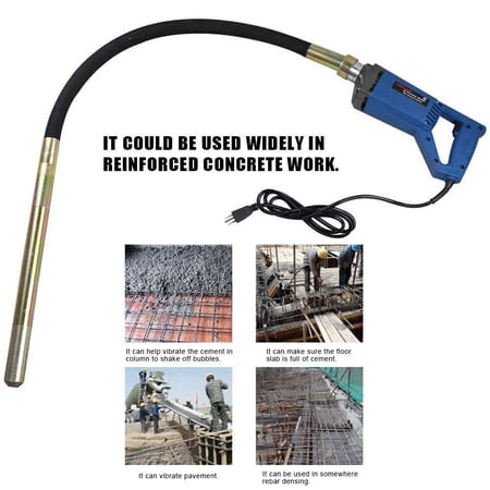 FETCOI Electric Power Concrete Vibrator Tool Cement Air Bubble Remover w/ 1.2m Hose US!