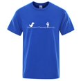 thumbnail image 3 of Men's High Quality 100%Cotton Funny Dinosaur Print T Shirt Loose O-neck Summer Cool Men Tshirt Short Sleeve T-shirt Male Tee Top, 3 of 10