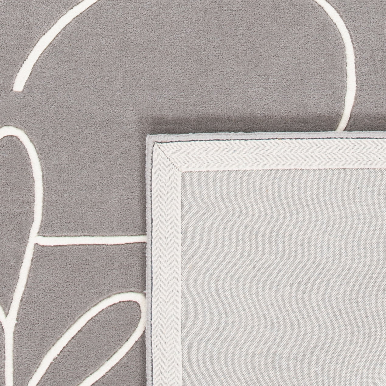 SAFAVIEH Fifth Avenue Dawson Abstract Area Rug, Grey/Ivory, 7' x 7' Square