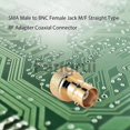 thumbnail image 5 of For Sma Male To Bnc Female Jack Straight Type Coaxial Connector, 5 of 5