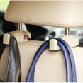 thumbnail image 3 of Ganchos para Reposacabezas de Coche - 2 Uds., Organizador Universal para Coche, Asiento Trasero, Reposacabezas, Gancho para Colgar, para Monedero, Bol Beige DYNWAVEMX Ganchos para automóviles Ganchos para automóviles, 3 of 8