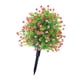 thumbnail image 4 of Árbol topiario artificial para exteriores, plantas artificiales con estacas de tierra, arbustos con Rojo, 4 of 9