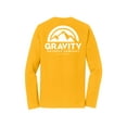 thumbnail image 2 of Gravity Outdoor Co. Long-Sleeve Shirt - Bright Gold - White Logo - S, 2 of 2