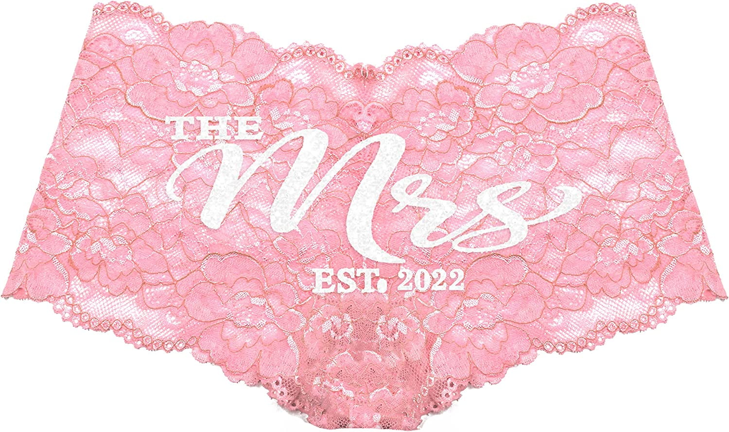 Bride Mrs Panties Bachelorette Party Mrs 2022 Panty for Women Lingerie Gifts for Honeymoon