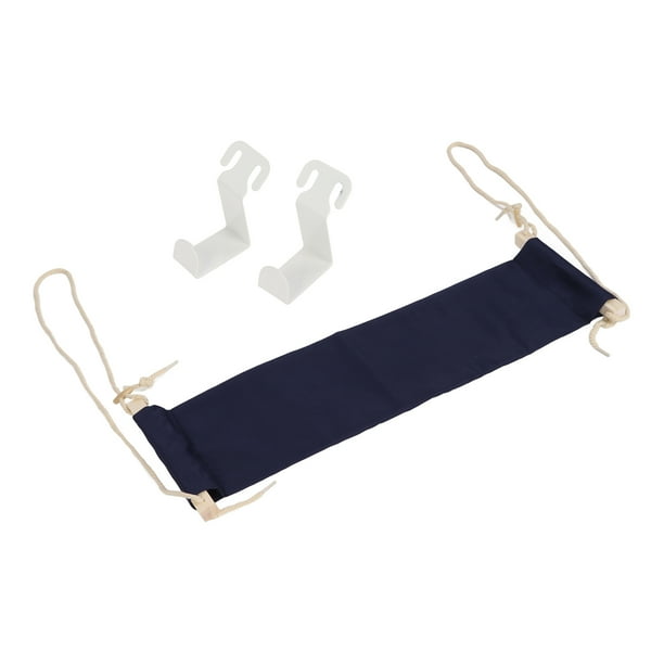 Hamaca para pies, transpirable, ajustable, portátil, debajo del escritorio, reposapiés, columpio para oficina, hogar, azul