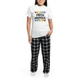 thumbnail image 5 of CafePress - Chicken Whisperer Women's Light Pajamas - Women's Short Sleeve Print T-Shirt and Pants Light Cotton Pajama Set, 5 of 7