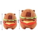 thumbnail image 2 of 26-27 Plush Doll Adorable Burger Capybara Plush Stuffed Toy Realistic Soft Stuffed Animal Toy for Kids, 2 of 5
