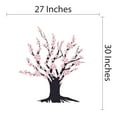 thumbnail image 4 of Cherry Blossom Blooming Tree Vinyl Wall Decal – Sticker for home Decoration in Nursey room, Baby room, Bedroom and Living room, Wall Mural to Transform a Room with a New Look--Size: 27" x 30"., 4 of 4