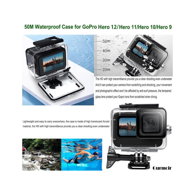Accessories Kit with Battery and Charger for Gopro Hero 12 Accessories Kit with Battery and Charger for Gopro Hero 12