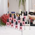 thumbnail image 3 of Acrylic Display Riser Shelf Display Stand for Amiibo Funko Pop Figures Collection Dessert Cupcakes Stand Makeup Perfume Holder, 3 of 7