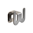thumbnail image 2 of Rwvbm Crochet Sans Trou Porte-Chaussures-Aluminium Alliage Mural Organisateur de Chaussures, Gris Blanc, 8.6x7.6x4.5cm, Installation Sans Perçage, Gain de Place pour Rangement Salle de Bain Maison, 2 of 6