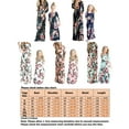 thumbnail image 2 of Niuer Mommy and Me Dresses Casual Floral Family Outfits Summer Matching Flower Maxi Long Dress Sundress, 2 of 7