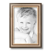 ArtToFrames 8" x 12" Anique Silver Picture Frame, 8x12 inch Silver Wood Poster Frame (WOM-4964)