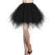 thumbnail image 2 of Falda de tul negra para mujer, falda corta de ballet, vestido de fiesta, vestido de noche, accesorios para ocasiones JM JM Rojo Verde, 2 of 5