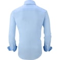thumbnail image 2 of Alex Vando Mens Dress Shirts Regular Fit Long Sleeve Stretch Business Dress Shirts for Men, 2 of 6