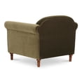 thumbnail image 2 of Moe's Home Collection Harmony Accent Chair Fabric Green, 2 of 10