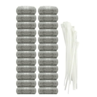 12 Pack Washing Machine Lint Traps with 12 Nylon Cable Ties, Wobe Laundry  Mesh Washer Sink Drain Hose Screen Filter the Laundry Water Lint Trap Snare  Net Rustproof Lint Catcher 