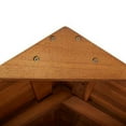thumbnail image 3 of vidaXL Outdoor Bar Table with Rooftop 48"x41.7"x85.4" Solid Acacia Wood, 45909, 3 of 9