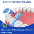 thumbnail image 3 of Cepillo de dientes desechable de viaje JOUGE 5 en 1 menta, 10 piezas, 3 of 8