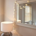 thumbnail image 5 of Light Garland 20 White Flowers with Warm White LED Battery Operated, 5 of 5