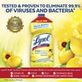 thumbnail image 2 of Lysol, Clean And Fresh Multisurface Cleaner Scent Ounce, Lemon Sunflower, 48 Fl Oz, 2 of 3