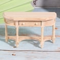 thumbnail image 1 of DIY Children Toy, Mini Dollhouse Desk, Practical For Children Gift Decoration Children Toy Home Half-Round Drawer Desk, 1 of 8