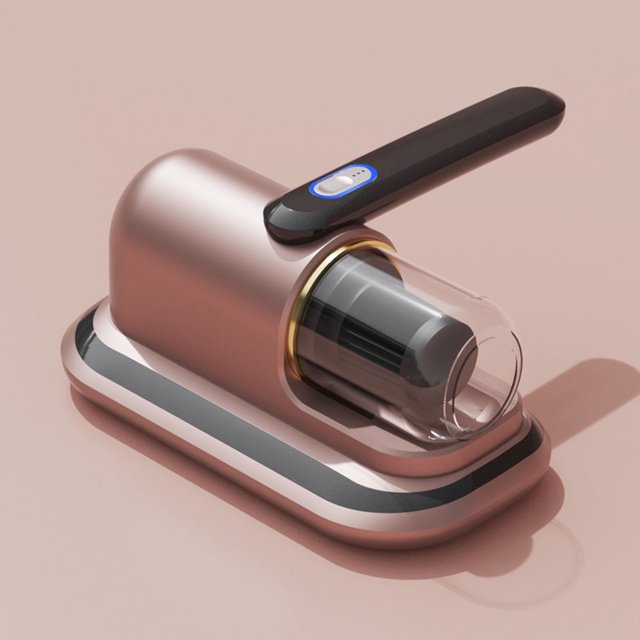 Máquina De Eliminación De Ácaros Aspirador de cama inalámbrico de 3600 mAh, eliminador de ácaros UV-C para sábanas de almohadas de dormitorio
