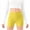 Yellow, variant on KyCheLot Girls Athletic Shorts Workout Dance Basic High Waist Slim Quick Dry Comfy Soft Biker Short 5-14 Years