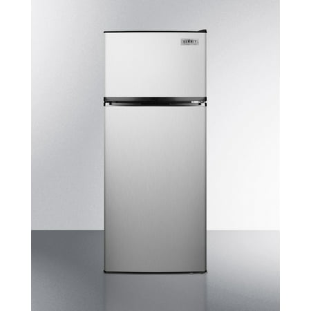 FF1159SS 24 Energy Star Rated Apartment Size Top Freezer Refrigerator with 10.3 cu. ft. Capacity  Frost Free Operation  Adjustable Shelves  Door Storage  Clear Crisper and ADA Compliant (Best Rated American Made Refrigerators)