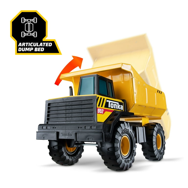 たかTONKA MIGHTY DUMP スチール製ダンプカー 金属製 Tonka Steel Mighty Big Kids Toy - 2022 Award-Winning Metal