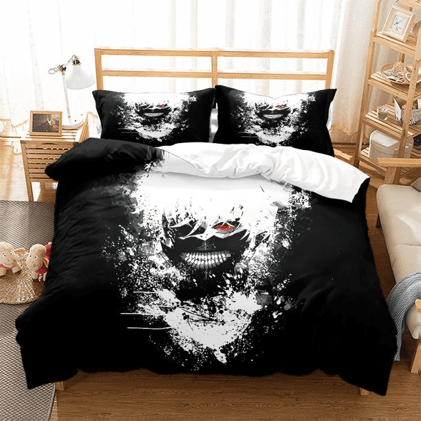 Anime Tokyo Ghoul 3-Piece Bedding Set, All-Season Luxury Soft