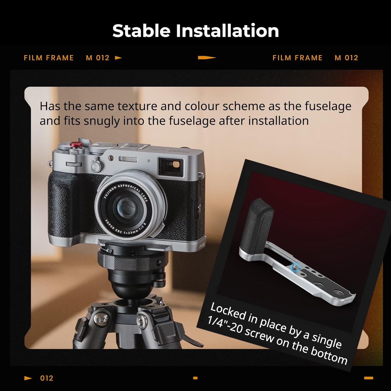 GB-X100 Hand Grip L Plate Holder For Fuji Fujifilm X100T X100