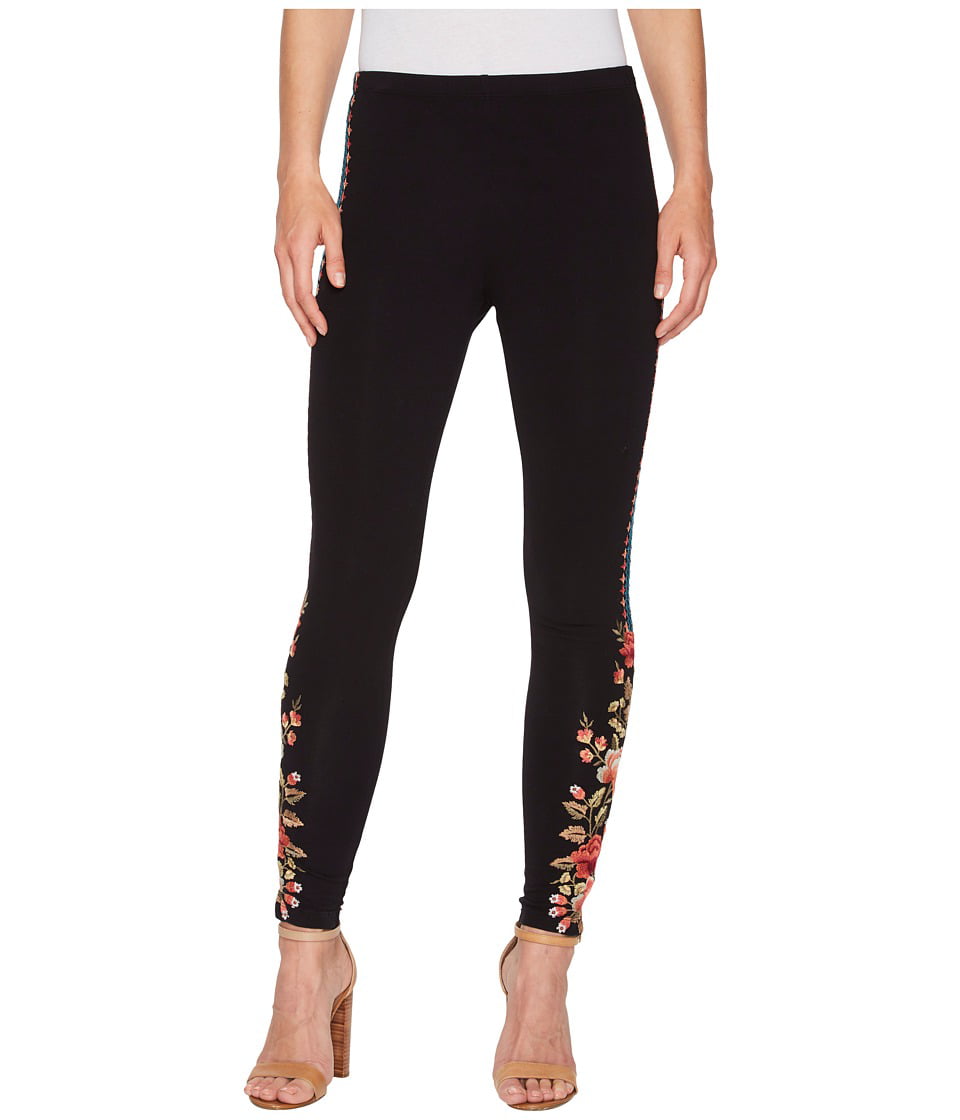JW Los Angeles - Womens Floral Embroidered Leggings XL - Walmart.com ...