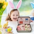 thumbnail image 4 of Conejito de bolsillo de peluche en caja de hojalata for niños, mini conejo de juguete, cesta de Pascua, 3,5 pulgadas, 4 of 4
