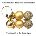 thumbnail image 3 of Bolas de adorno para árbol de Navidad de decoración Laklulu, 3 of 5