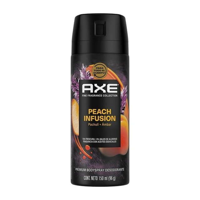 Desodorante Axe Peach infusion Body spray peach infusion de 96G/150ml