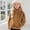 Coffee, variant on Boys Girls Sherpa Fleece Jacket Full-Zip Fuzzy Coat Kids Windproof Soft Winter Warm Outwear with Pocket 1-10Y