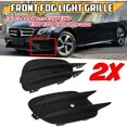 thumbnail image 3 of 2 cubiertas de rejilla de luz antiniebla para parachoques de coche para Clase E W213 E200 E260 16-20 A2138856800 A2138856700, 3 of 5