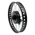 thumbnail image 4 of For 26" 48V 1500W E-Bike Fat Tire Bicycle Rear Wheel Hub Motor Conversion Kit, 4 of 17