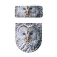 thumbnail image 4 of HELLHERO Owl Pattern Fits All Toilet Shapes Polyester Fabric Toilet Seat Lid Cover Set Elastic Bottom Toilet Lid Cover & Stays in Place for Bathroom Home, 4 of 7
