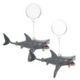thumbnail image 1 of 2 Sets Aquarium Ornament Fish Tank Decorations Fish Tank Cute Floating Shark Decoration, 1 of 7