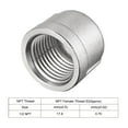 thumbnail image 5 of Unique Bargains 1/2 NPT Female Threaded Stainless Steel 304 Pipe Cap, 5 of 5