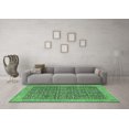 thumbnail image 3 of Ahgly Company Indoor Rectangle Oriental Emerald Green Traditional Area Rugs, 5' x 8', 3 of 4