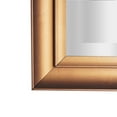 thumbnail image 4 of Head West Antique Gold Classic Frame Rectangular Beveled Wall Mirror - 26" x 32", 4 of 7
