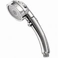thumbnail image 1 of High Pressure Shower Head,Handheld Showerhead with ON/Off Full Shutoff Push Button Angle-Adjustable, 1 of 3