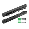 thumbnail image 3 of 6 Pool Billiard Pool Cue Rack Montado en Soporte de almacenamiento Varillas Organizador Cue Clips Holder para sala de juegos, Sunnimix Soporte para taco de billar, 3 of 8