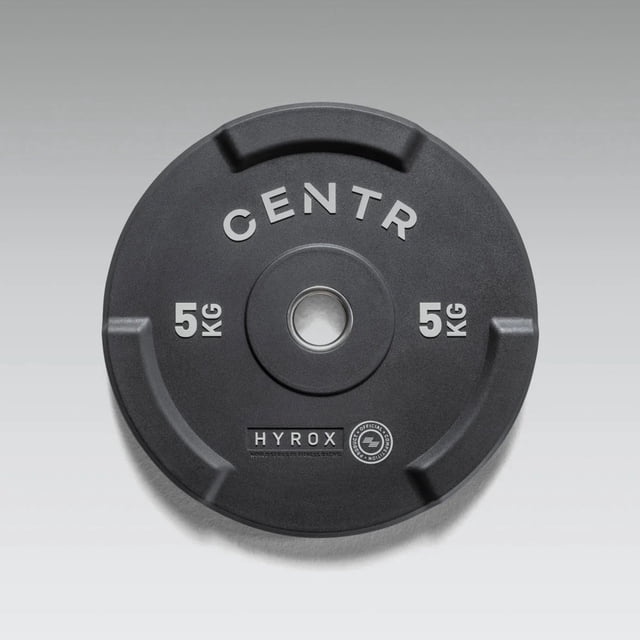 HYROX Official Competition Edge Bumper Plate 5 kg Olympic IWF Standard
