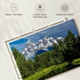 thumbnail image 6 of Elephant Stock Grand Teton Landscape Wall Art - Horizontal Canvas Wall Art - Dining Room Wall Decor - Nature Canvas - Blue And Green Decor - 45" x 30", 6 of 8